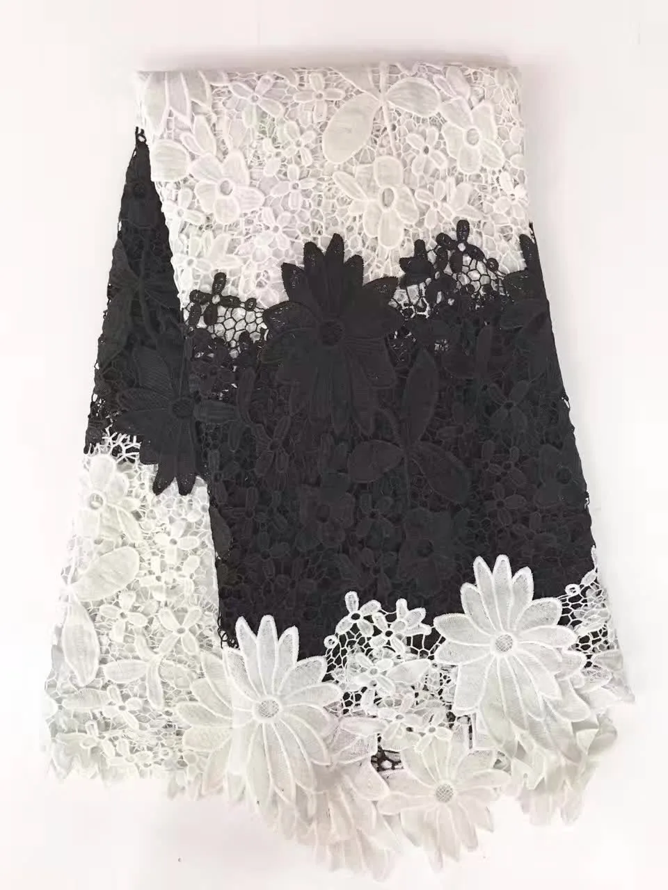 New design african guipure lace fabric 2017 net high quality cord for wedding | Дом и сад