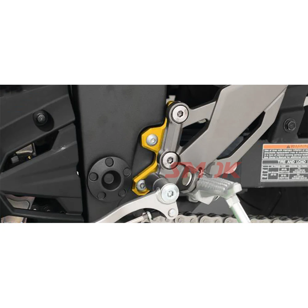 SMOK для Kawasaki NINJA 250 300 ZX 300R Z250 Z300 Аксессуары мотоцикла с ЧПУ из алюминиевого сплава