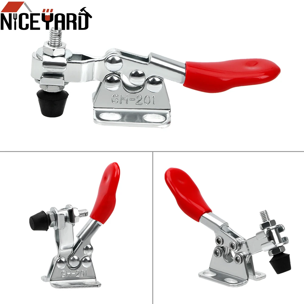 NICEYARD Universal Quick Clip Fast Locking M4 Screw Vertical Fixture Lever Fastener Horizontal Clamp Hand Tool