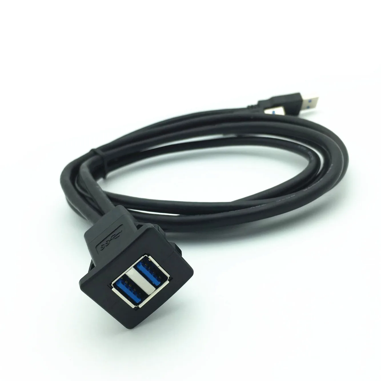 Двухпортовый USB3.0 водонепроницаемый линия приборной панели автомобиля аудио