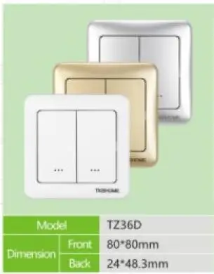 Z-wave настенный переключатель комплект(1 шт. TZ36S+ 1 шт. TZ36D+) умный zwave переключатель для домашней автоматизации