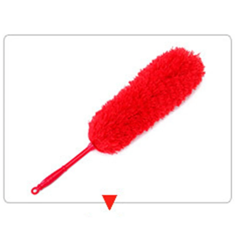 Red ONEUP микрофибра перо пыли щетка для очистки дома Кондиционер мебель для автомобиля щетка для очистки пыли бытовые чистые инструменты - Цвет: Red
