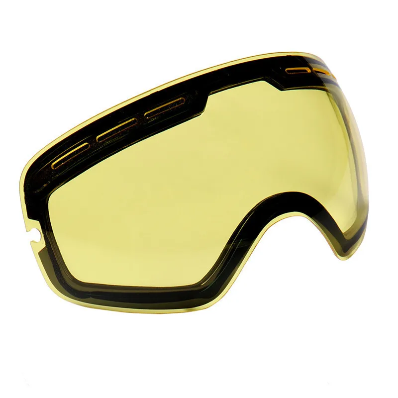 COPOZZ Ski Goggles with Lens and Box Case Ski Mask UV400 Anti-fog Snow Goggles Big Spherical Skiing Snowboarding for Men Women