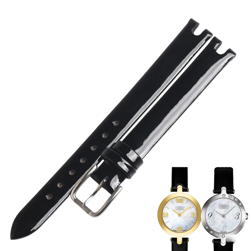 Ремешок WENNTULA для Tissot1853 t003.209Watch брендовый кожаный браслет часов 10 мм|brand watch band|watch