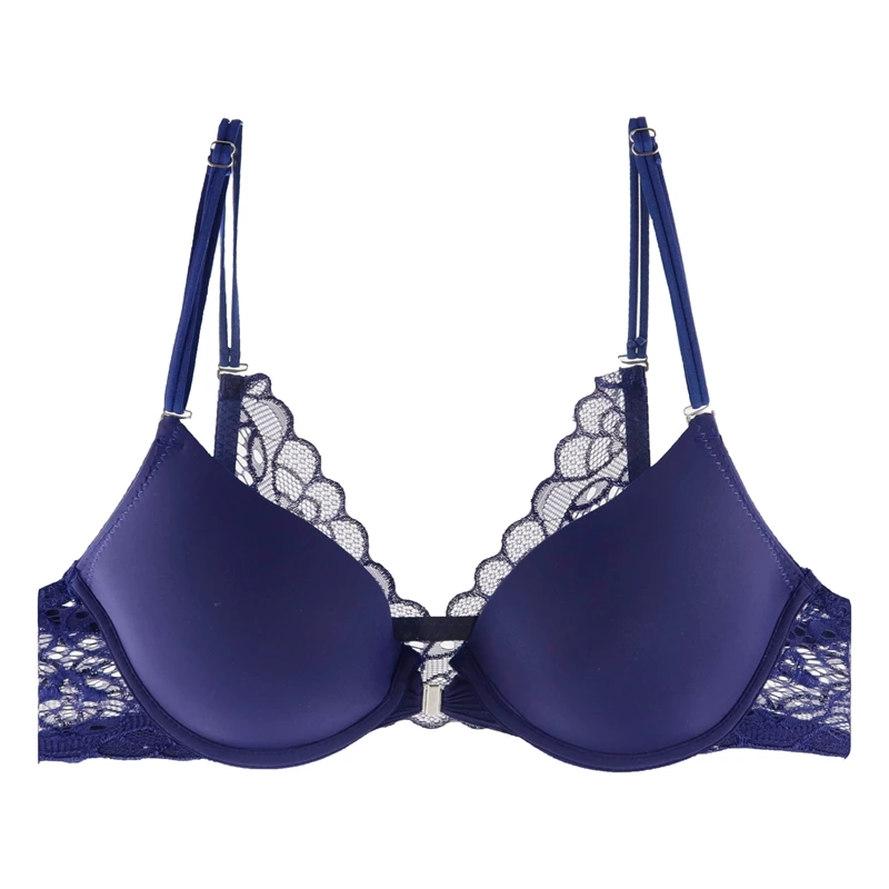 Plusgalpret Front Closed A B C Cup Seamless Brassiere Ladies Sexy Lingerie Bra For Women Underwear Lingerie BH Lightly Push Up