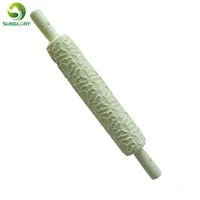 sugarcraft non stick butterfly cake rolling pin fondant embossing cake dough roller mold for baking kitchen cake decoration mold