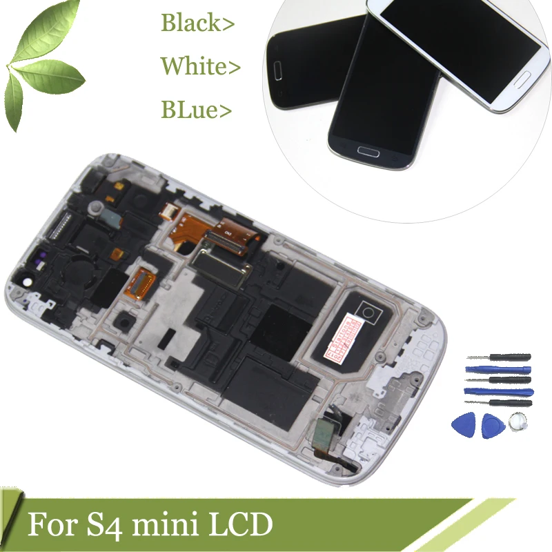 ЖК дисплей с сенсорным экраном и дигитайзером в сборе для Samsung Galaxy s4 mini i9190 i9195