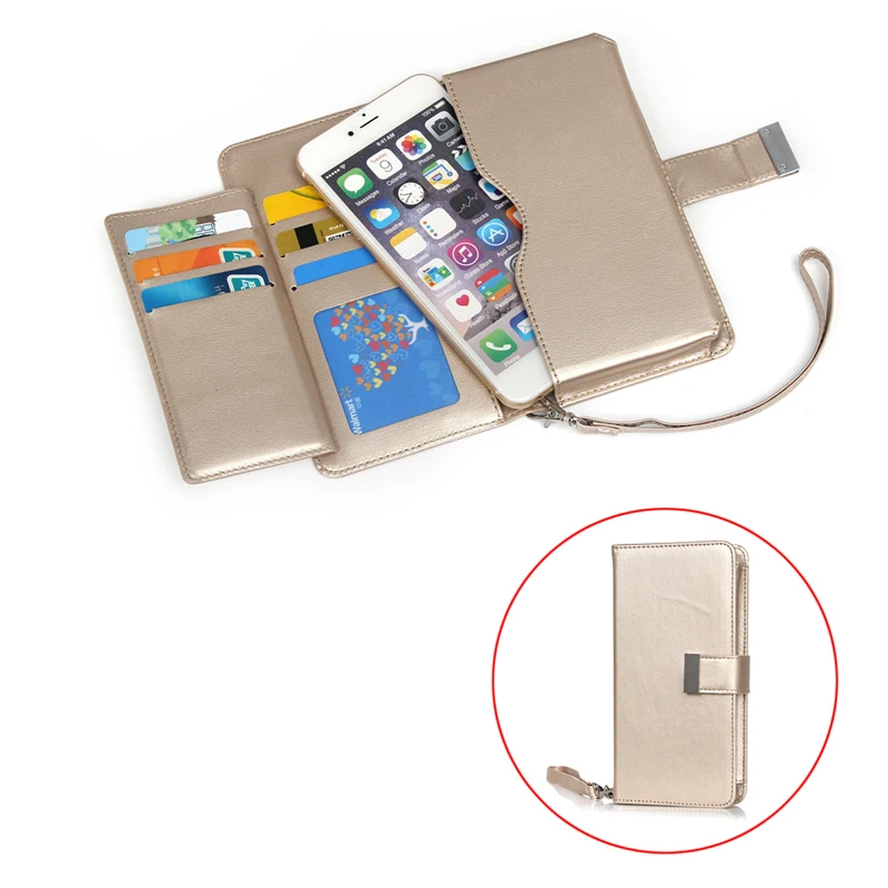 Модная Магнитная женская сумка с отделениями для карт сумочка кошелек кожаный