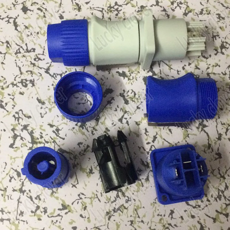 2 комплекта PowerCON тип A NAC3FCA + NAC3MPA 1 штепсельная Вилка адаптера|powercon neutrik|adapter plugadapters