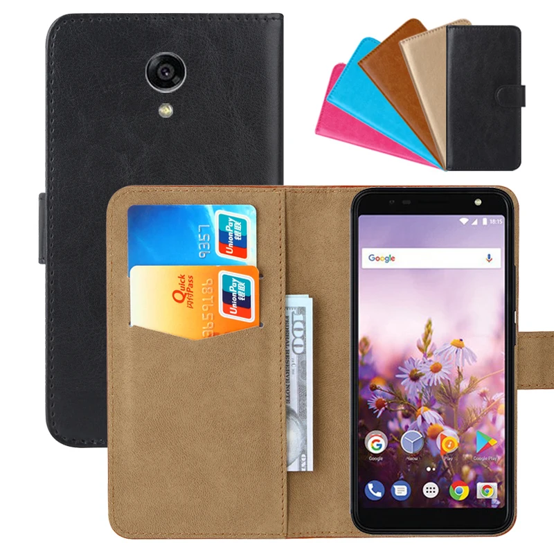 

Luxury Wallet Case For BQ BQ-5702 Spring PU Leather Retro Flip Cover Magnetic Fashion Cases Strap