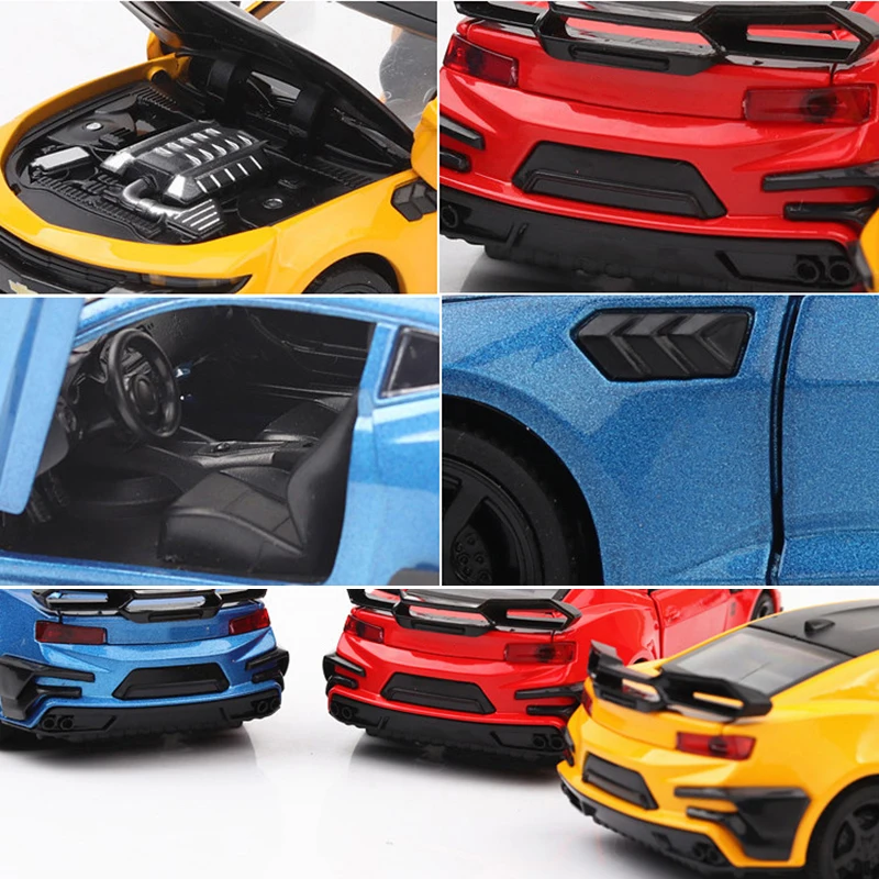 Camaro 1/32 масштаб спортивных автомобилей модель Diecast автомобиля игрушки горячие