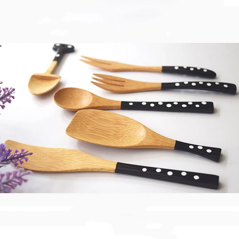 Японская посуда 12 шт. 100% оригинальная бамбуковая карманная креативная