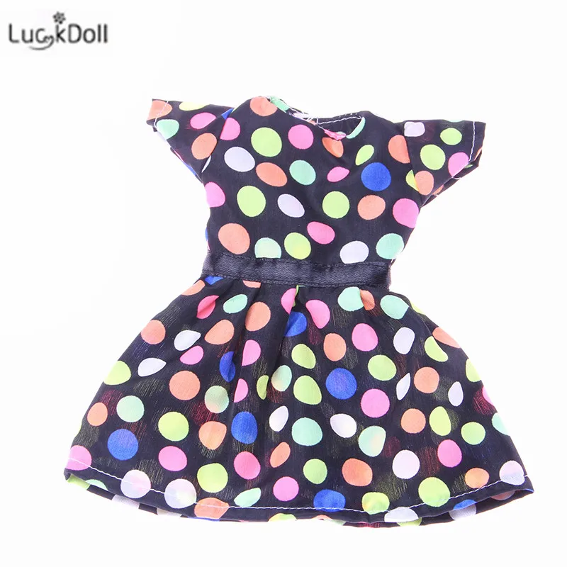 LUCKDOLL ручной работы высокое качество платье для 14," Кукла аксессуары девочек игрушки, поколение, подарок на день рождения