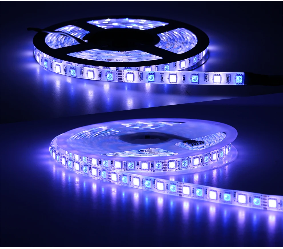 Светодиодная лента 5050 RGBW DC 12 В/24 В гибкий светодиодный светильник RGB+ белый/RGB+ теплый белый 60 светодиодный/м 96 светодиодный/м 5 м/лот