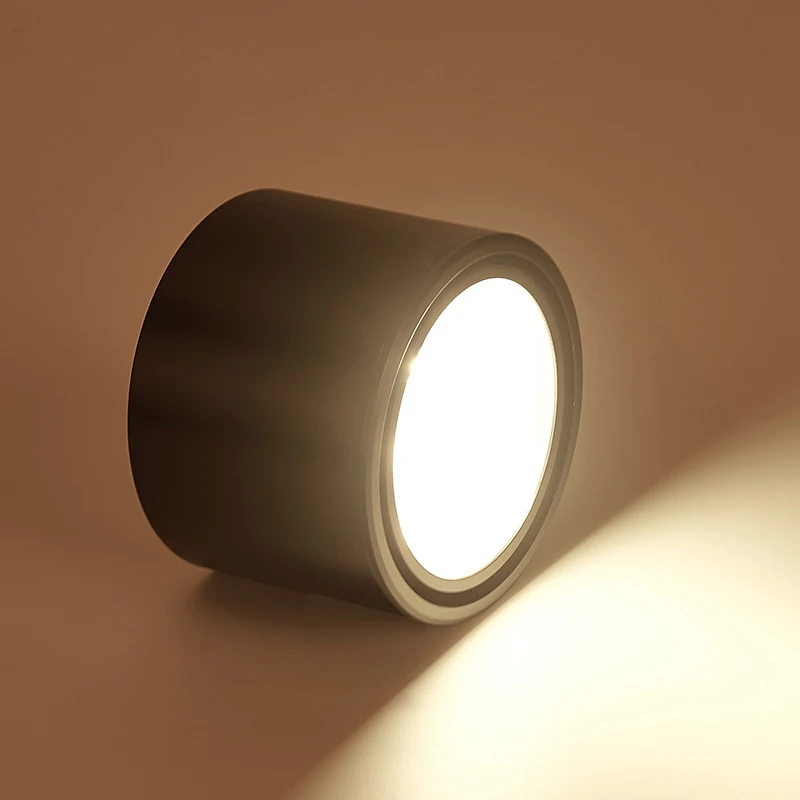 Вращающийся светодиодный потолочный светильник с поверхностным креплением 5 Вт 7