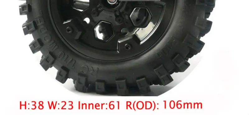 Большой Радиоуправляемый грузовик 402 49 см 1/10 AMG 4WD Bigwheel для скалолазания на высокой скорости с дистанционным управлением модель автомобиля VS Expedition XMT E3 в подарок