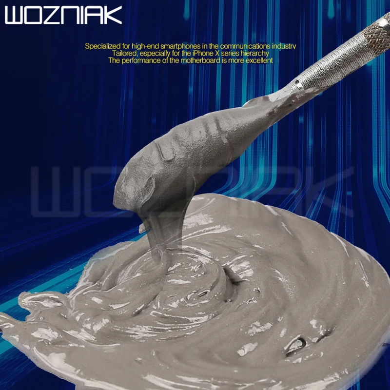 Паяльная паста MECHANIC Flux 148 градусов без свинца с припоем для монтажа платы Iphone x/xs/xsmax/xr.