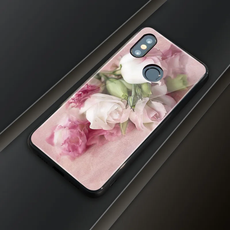 Чехол для honor 8X 6 5 дюймов на заказ закаленное стекло твердая задняя крышка huawei Max