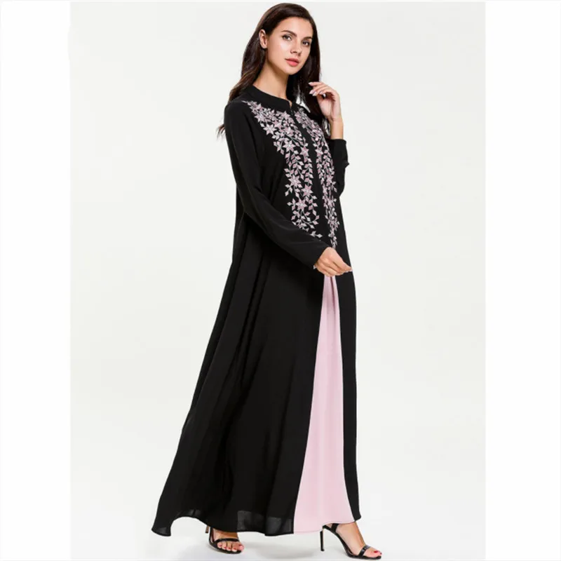 Мусульманское платье Abaya марокканский кафтан халат Дубай модная Арабская