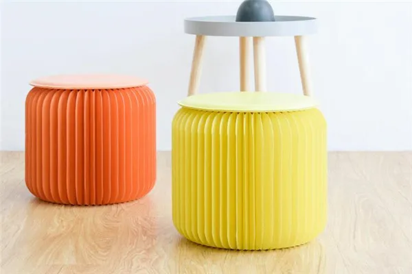 Современные креативные табуреты для ног круглая оттоманка Pouffe Складная портативная Экономия пространства для гостиной, спальни, офиса в общежитии