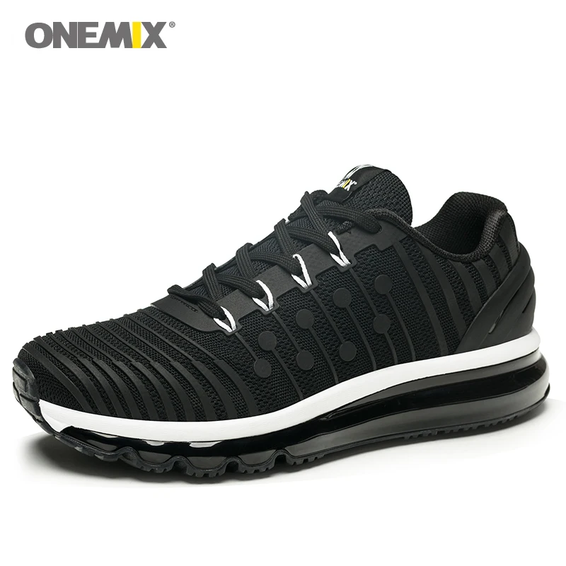 Новинка Onemix Air Cushion спортивная обувь для мужчин 97 Вязание спортивная обувь для спортзала беговые кроссовки уличные кроссовки для фитнеса Max 12,5