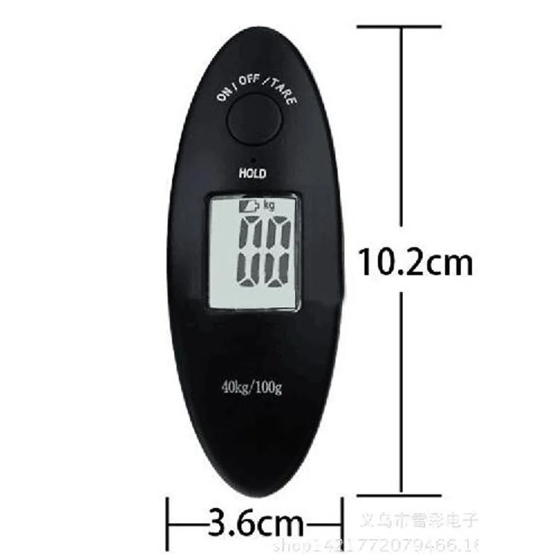 Мини Портативный 40 для взвешивания багажа переносные весы курьерская упаковка