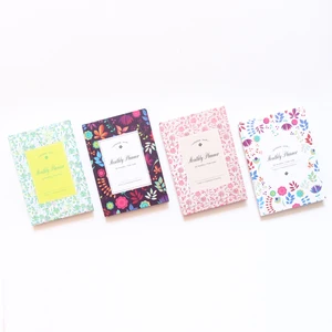 Domikee дневник с милыми цветами из мультфильма, школьные и студенческие блокноты канцелярские товары, Изящный цветочный дизайн, органайзер A6