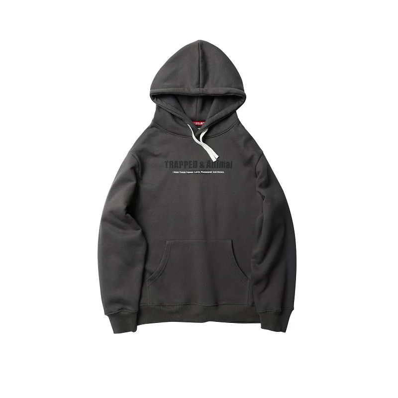 QoolXCWear пуловер с буквенным принтом толстовки для мужчин/женщин Повседневная
