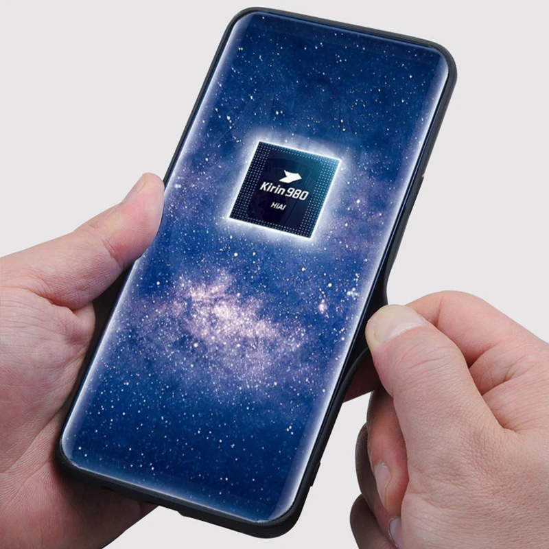 Роскошный тряпичный чехол для Huawei huawey mate 20 Pro Мягкий ТПУ Жесткий ПК назад
