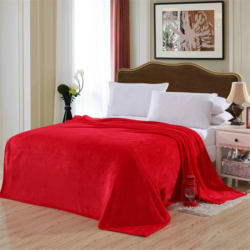 Домашний текстиль, одноцветные моющиеся одеяла, покрывало, переносное, для автомобиля, кондиционер, покрывало на кровать, летнее одеяло