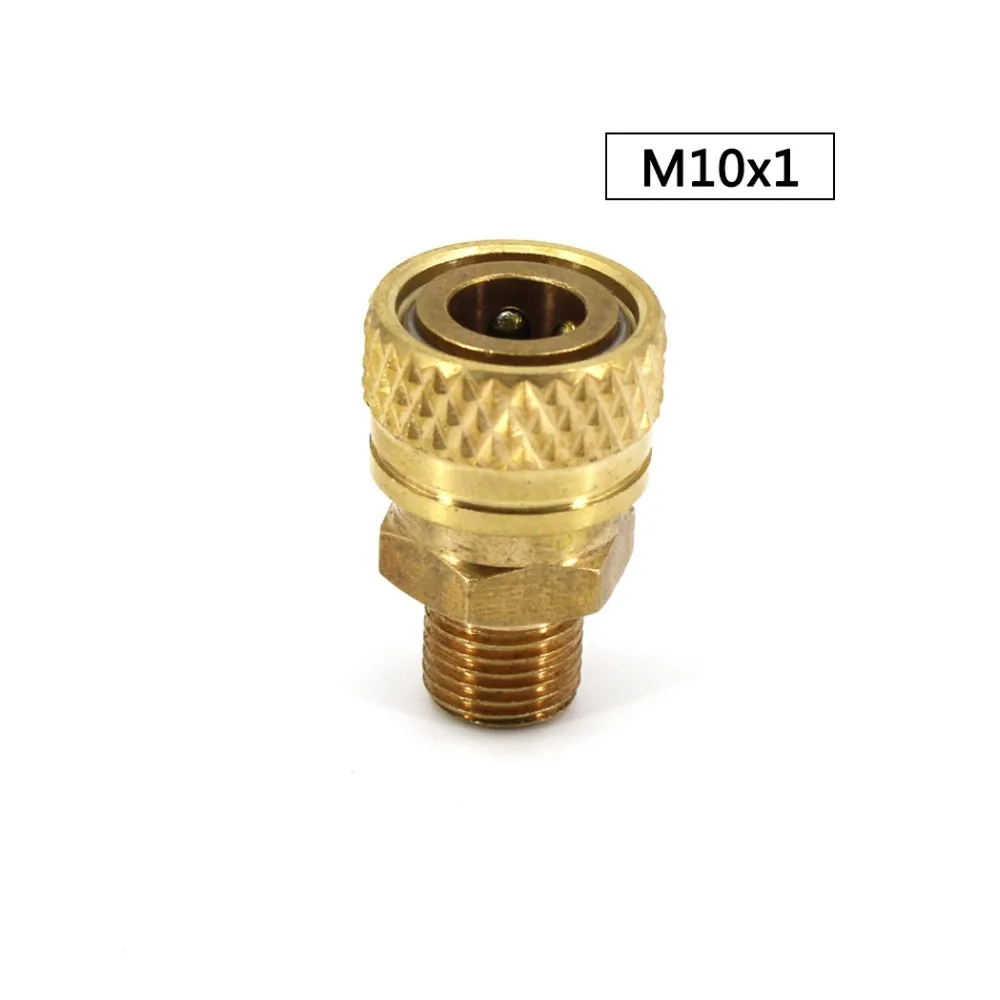 PCP ВВС Пейнтбол высокое давление Quick Disconnect Plug 8 мм M10x1 мужской нитки Air заправка