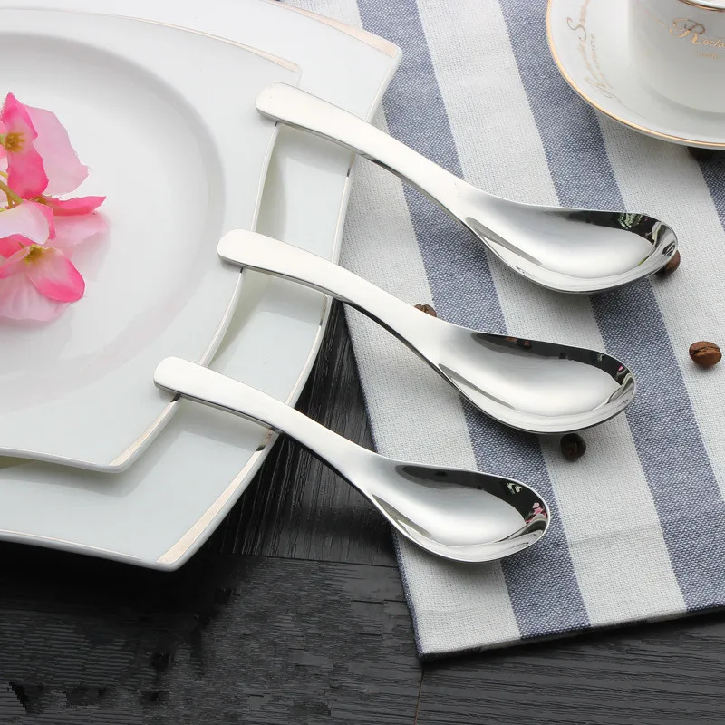 1 шт. новая посуда круглая ложка креативный кухонный ковш из нержавеющей стали