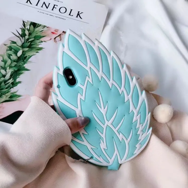 Stelllife модная форма листьев телефонные чехлы для iPhone X 7 8 Plus 6 6s художественные