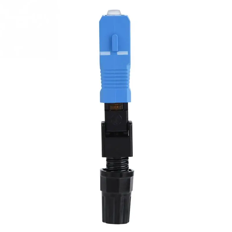 100pcs SC Single Mode Fiber Optic Quick Fast Embedded Connector Connecting Adapter for FTTH | Обустройство дома