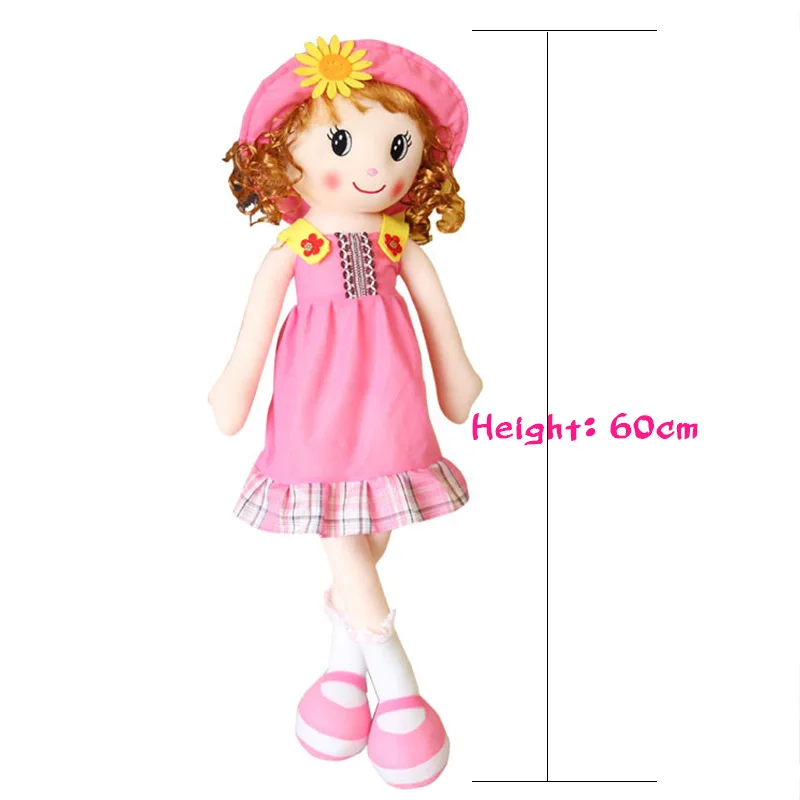 Самая низкая цена, 60 см, Kawaii, плюшевое животное, Мультяшные детские игрушки для девочек, детский подарок на день рождения, Рождество, Подсолнух для девочек