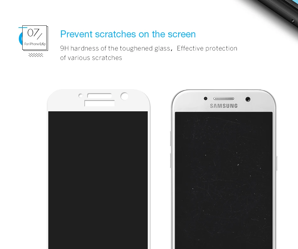 Glas для A5 A520 9 H полное покрытие закаленное стекло для samsung Galaxy A 5 A 520F A 520 5,2 дюймов Защитная пленка для экрана чехол