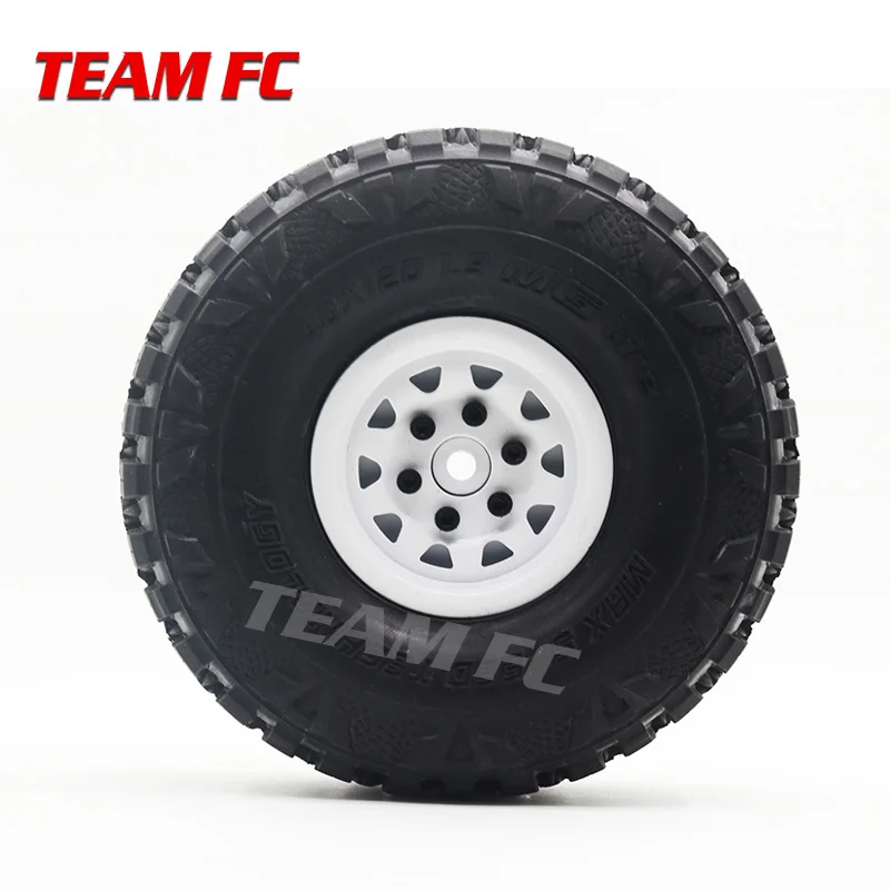 4 шт. 1 9 дюйма металлический обод колеса Beadlock для 1/10 RC Rock Crawler строительные детали