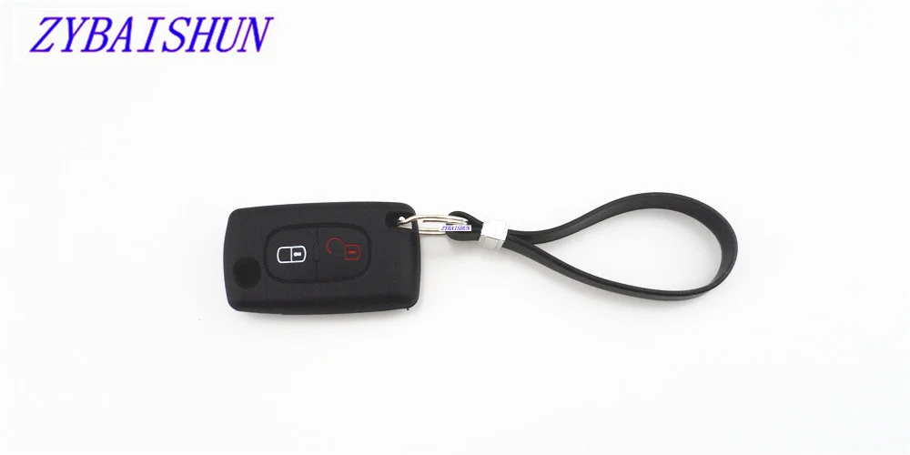 Силиконовый брелок для peugeot 206 207 208 301 307 308 407 2008 3008 4008