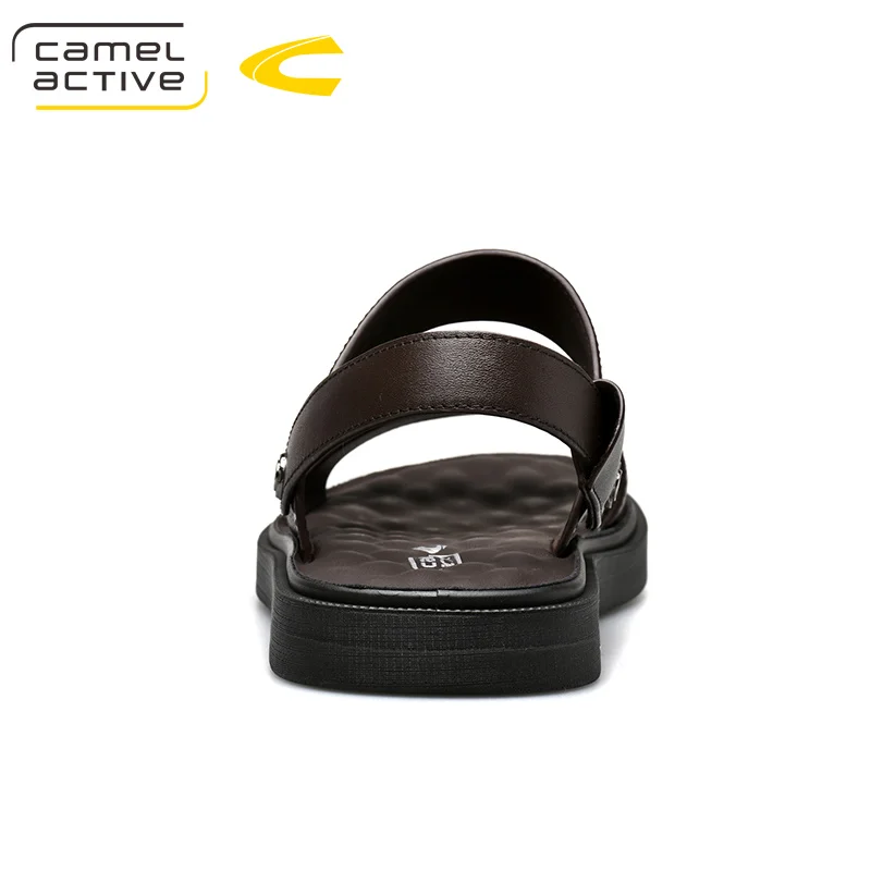 Camel Active/Новинка года, летние мужские сандалии высокого качества из натуральной кожи, удобная обувь из коровьей кожи, модная повседневная обувь, 19365