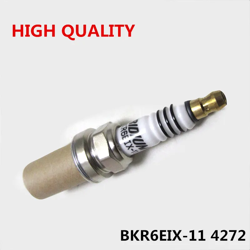 4х с коробкой BKR6EIX-11 4272 автомобильные заглушки зажигания BKR6EIX 11 иридиевая Свеча