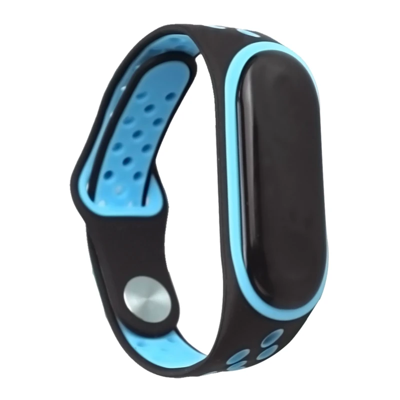 Foonbe силиконовый сменный спортивный мягкий ремешок для mi band 3/4 браслет для Xiaomi mi Band 3 4 ремешок