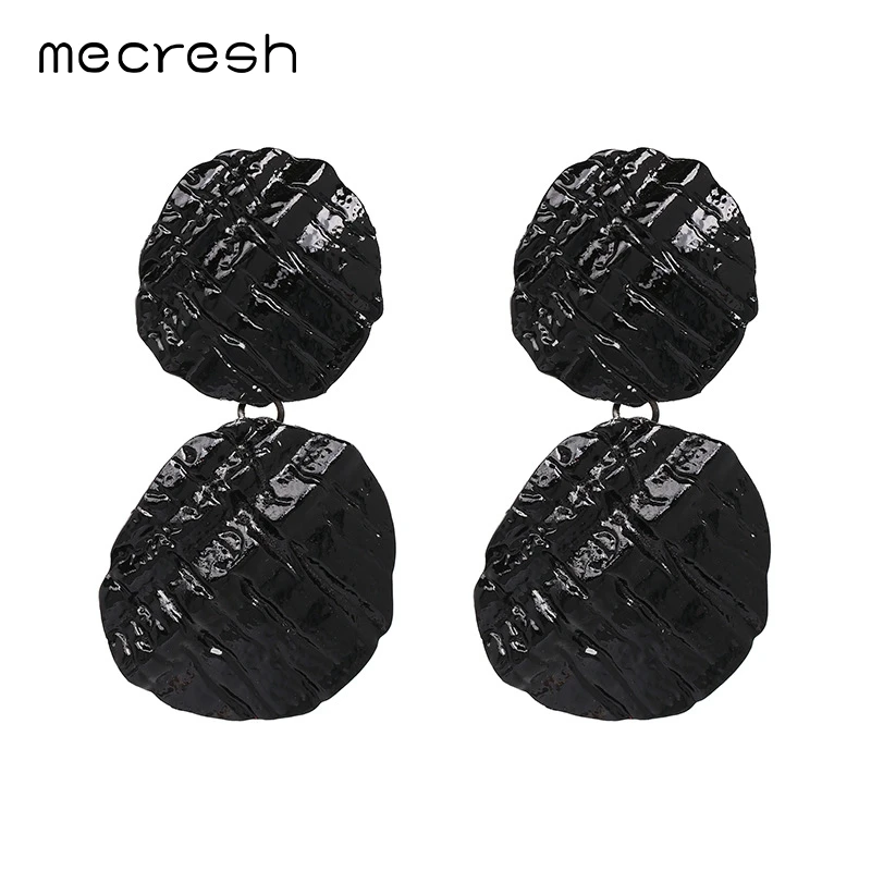 Mecresh 6 Colors Indian Vintage Big Drop Earrings Christmas Party Prom Jewelry Bohemian Long Dangle for Women MEH1190 | Украшения и