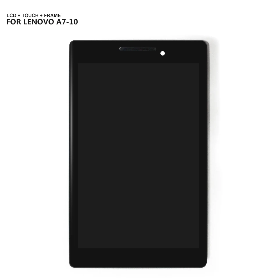 ЖК дисплей с дигитайзером на тачскрин для Lenovo Tab 2 рамкой дигитайзер стекло в