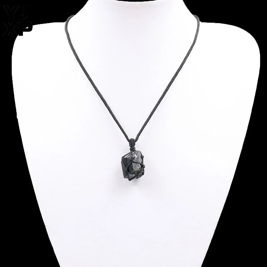 YJXP 1 шт. черная конопляная обернутая искусственная ткань необычная подвеска