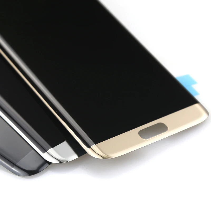 Супер AMOLED 5 &quotдля Samsung S7 Edge ЖК-дисплей экран дигитайзер сборка Замена для G935F |
