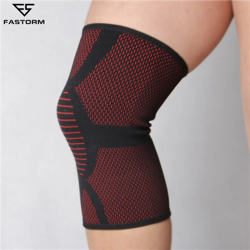 FASTORM Fitness Kneepad Protector Basketball Knee Protect Cycling brace Support Pads Sleeve Volleyball Sport Safety | Спорт и
