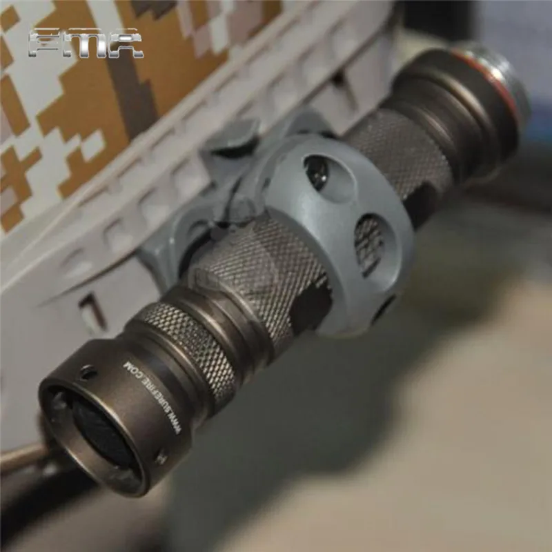 FMA шлем Зажим фонарик адаптер 21 мм 25.4 для быстрого Airsoft тактический Охота