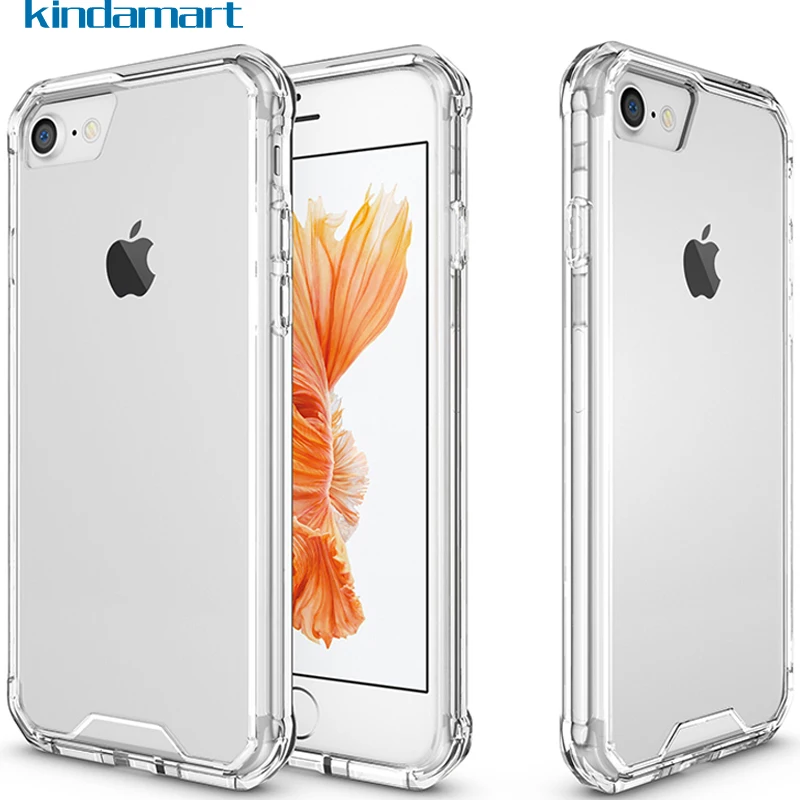 Противоударный чехол для iPhone X XR XS Max чехол-бампер 6S 6 7 8 Plus подушка безопасности