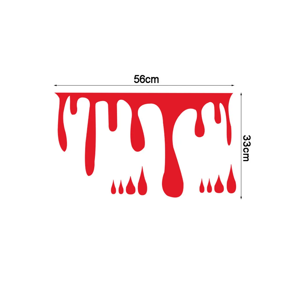 Новинка 2020 года. Наклейки с окном и окном. Вечерние наклейки вампира зомби на