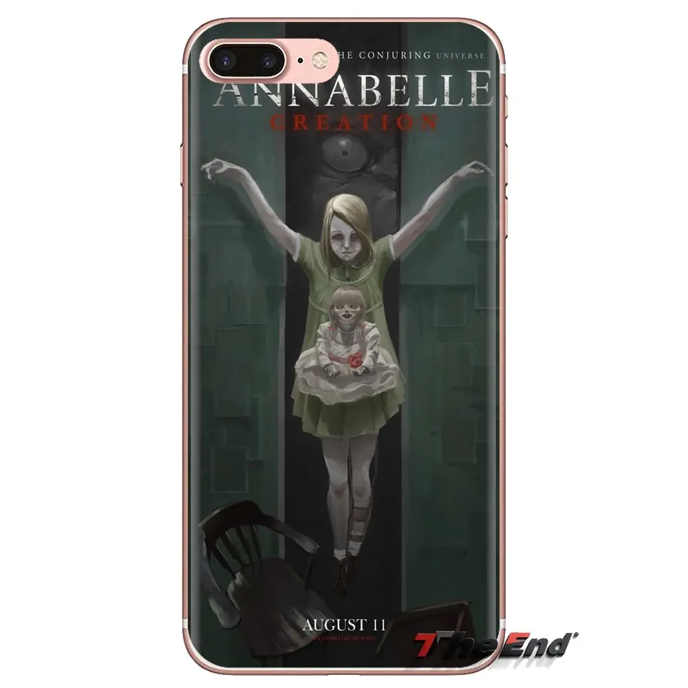 Прозрачный мягкий чехол Annabelle Creation для Huawei Nova 2 3 2i 3i Y6 Y7 Y9 Prime Pro GR3 GR5 2017 2018 2019 Y5II Y6II |